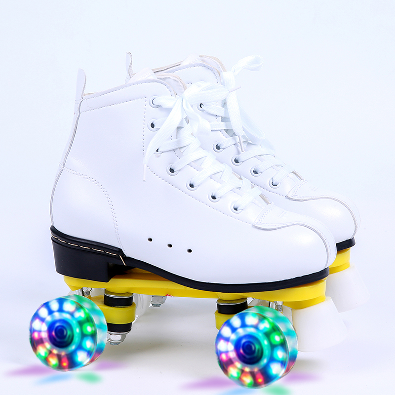 White super-fluencing yellow-bed flash wheel